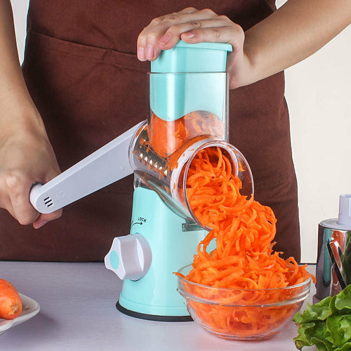 Manual Vegetable Chopper & Food Slicer