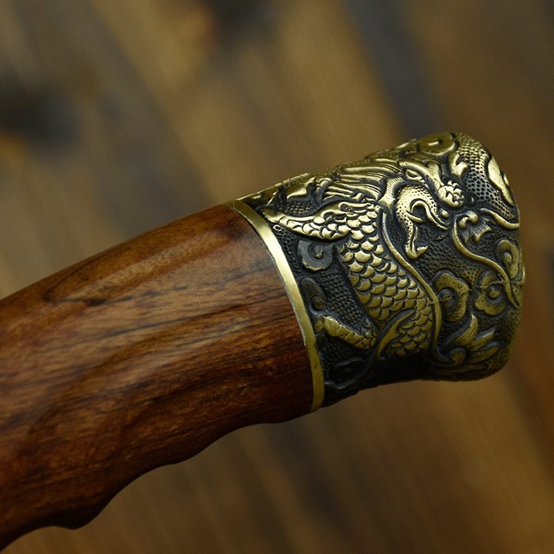 Hand-Forged Bone Chopping Kitchen Knife