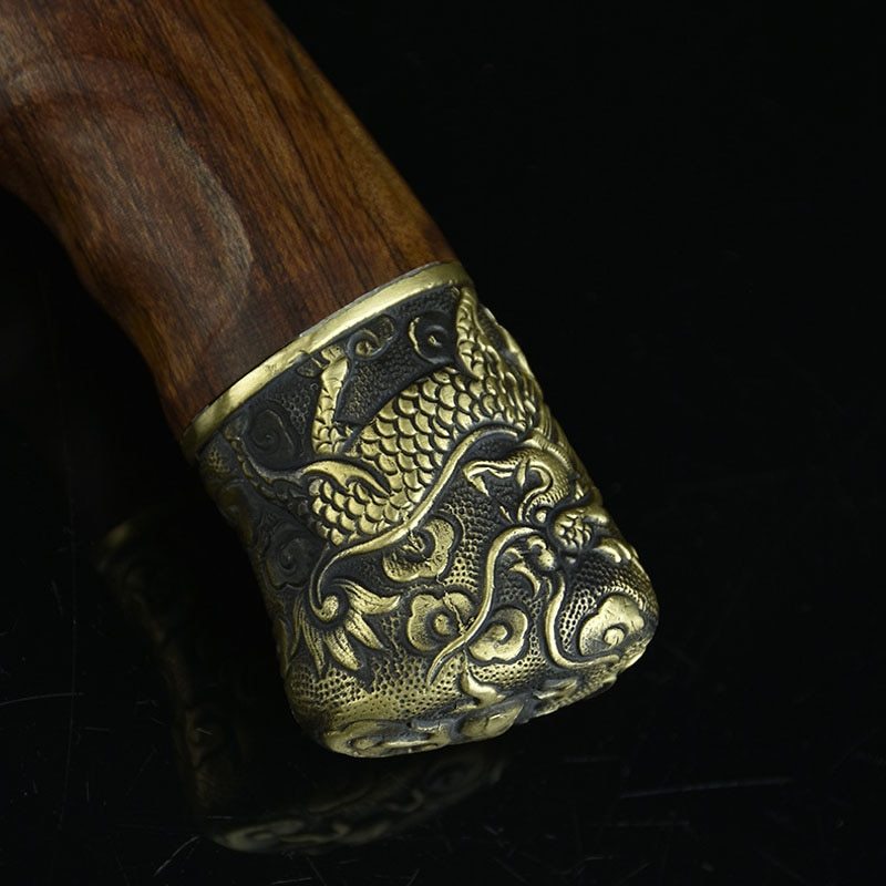 Hand-Forged Bone Chopping Kitchen Knife