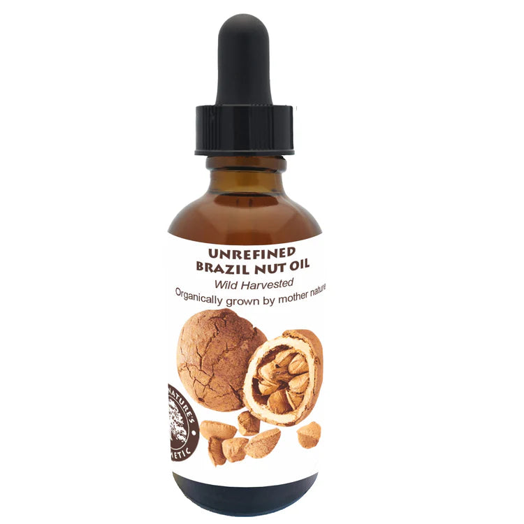 Organic Cold-Pressed Brazil Nut Oil for Skin & Hair