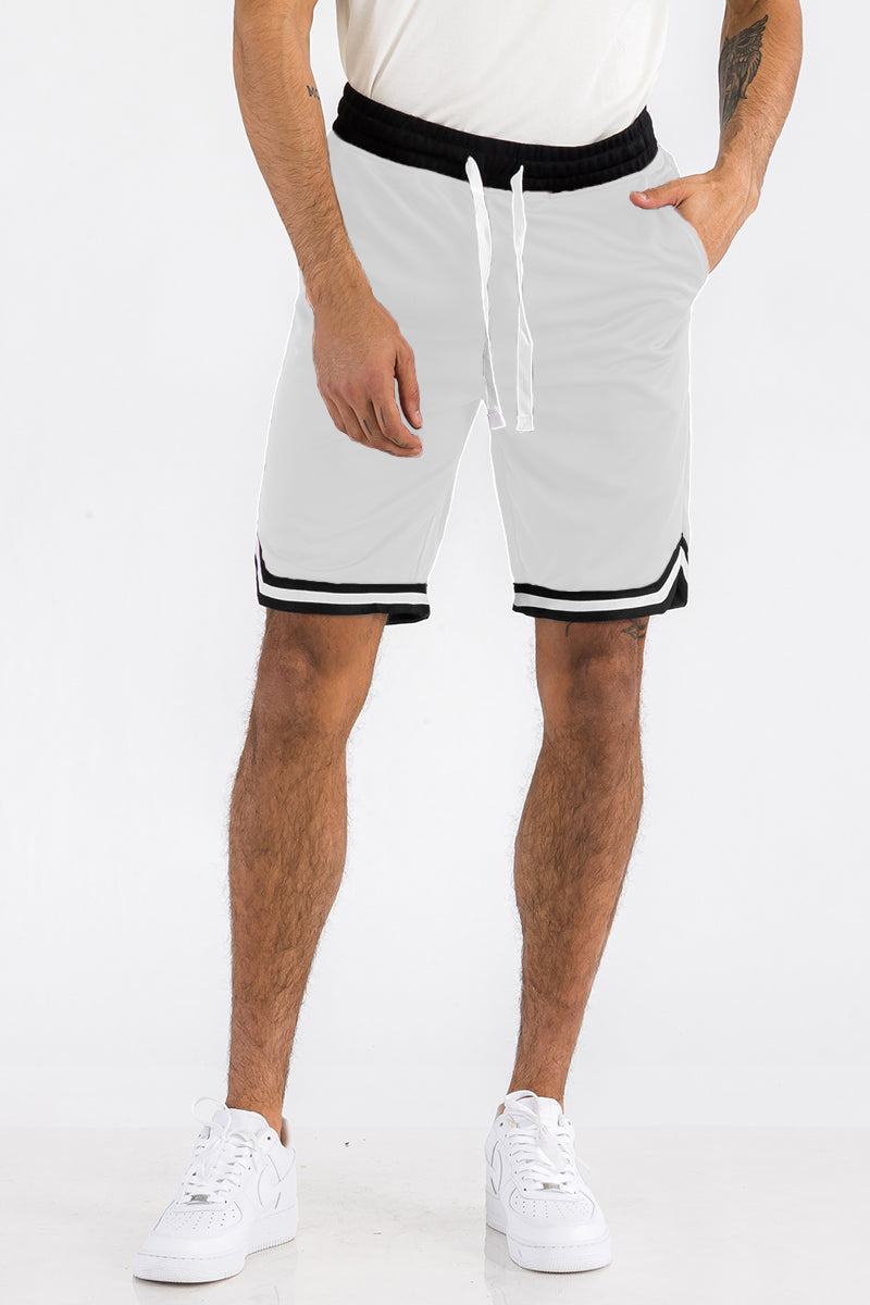 Men’s Striped Basketball Active Shorts SP333