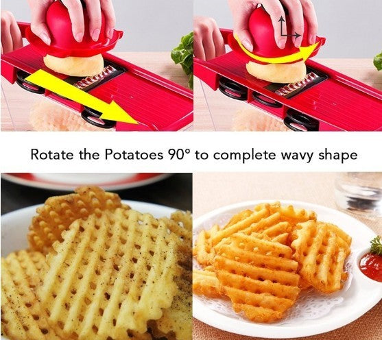 6 Blades Vegetable Slicer