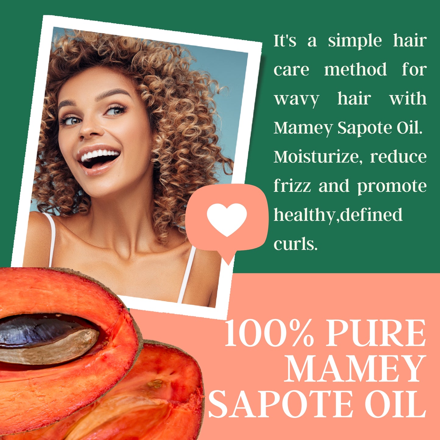 Organic Cold-Pressed Mamey Sapote Oil for Skin & Hair