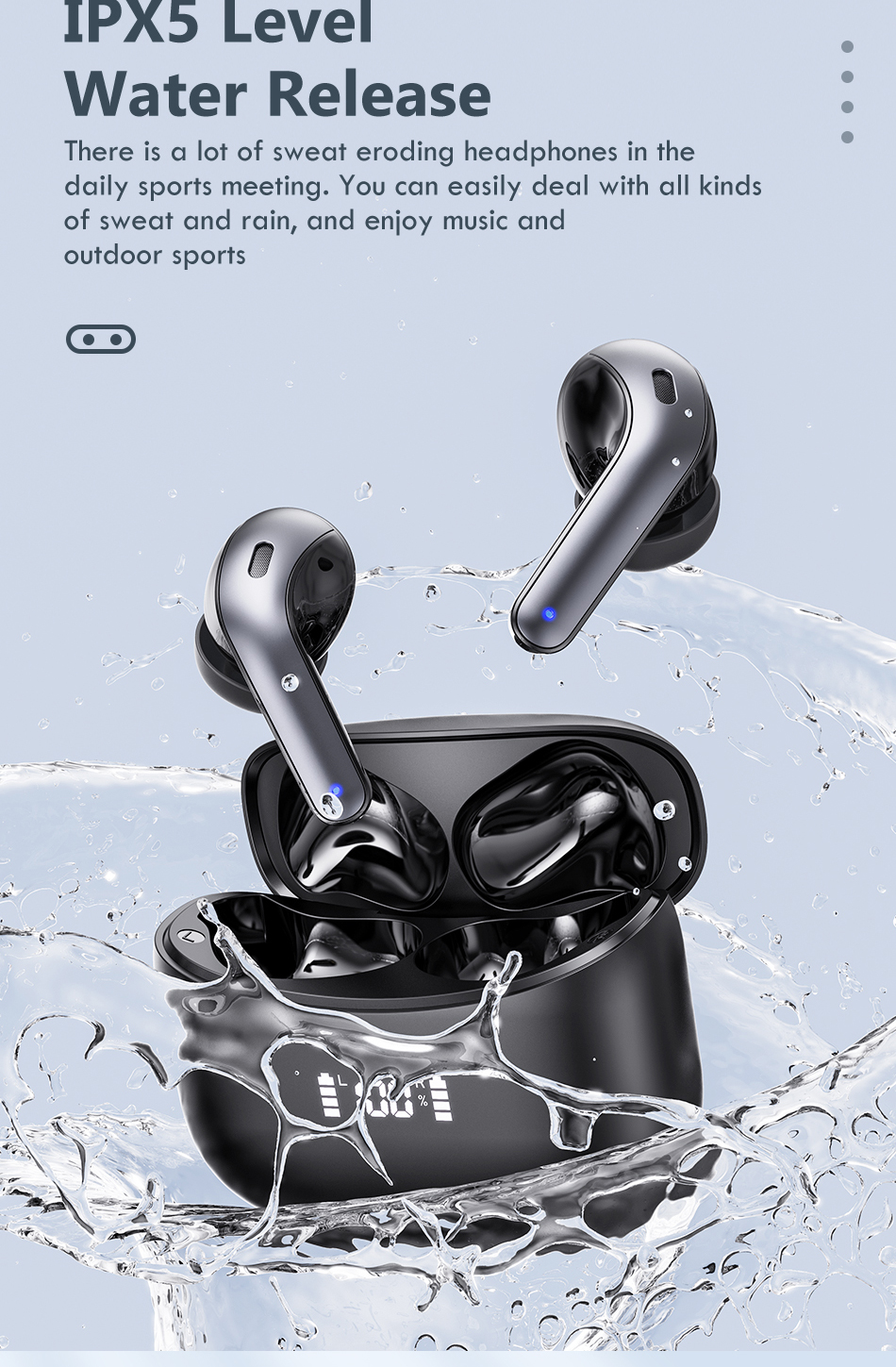 LED TWS Earbuds