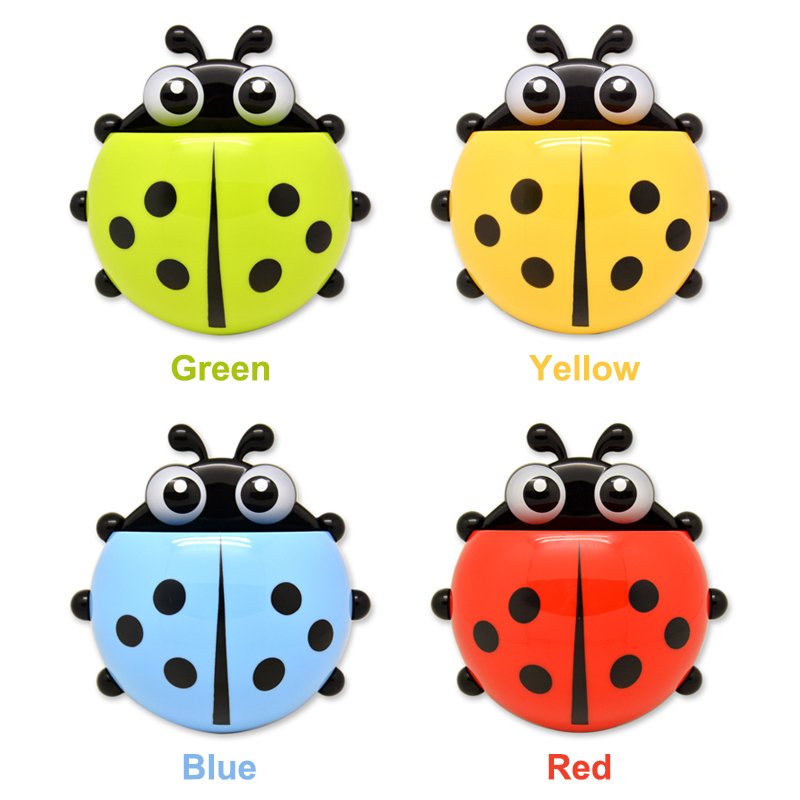 Ladybird Beetle Toothbrush Holder