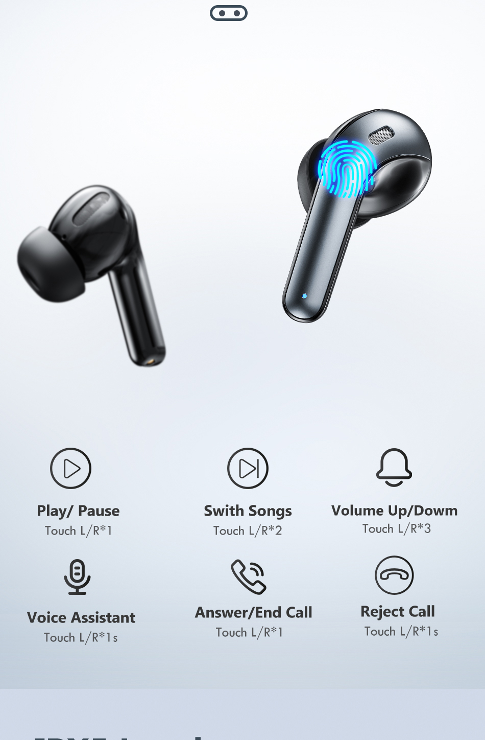 LED TWS Earbuds