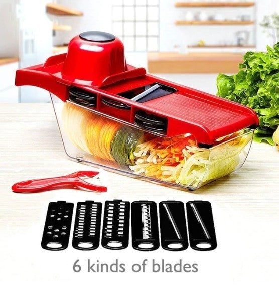 6 Blades Vegetable Slicer