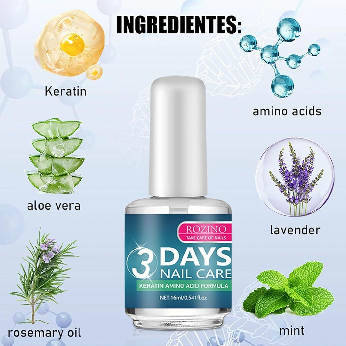 3-Day Nail Repair Serum with Keratin & Aloe