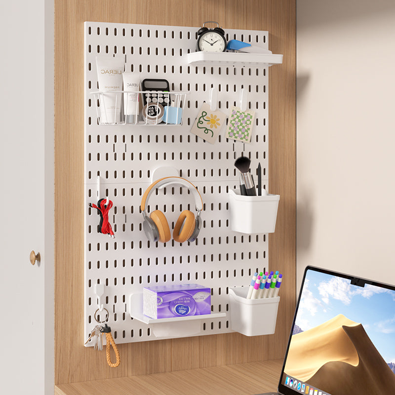 Desktop Pegboard Organizer for Gaming Accessories & Figurines