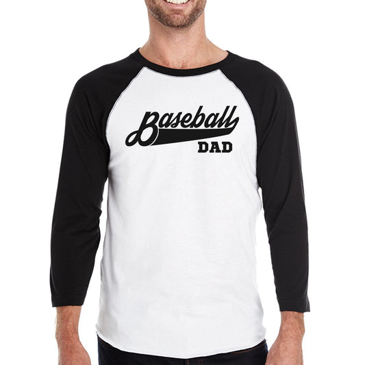 Men’s Baseball Dad 3/4 Sleeve Raglan Shirt